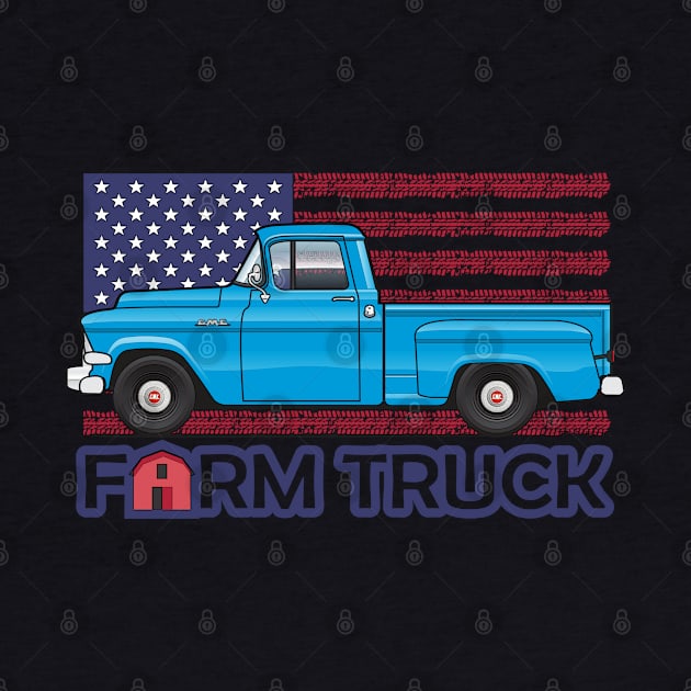 Blue Farm Truck by JRCustoms44